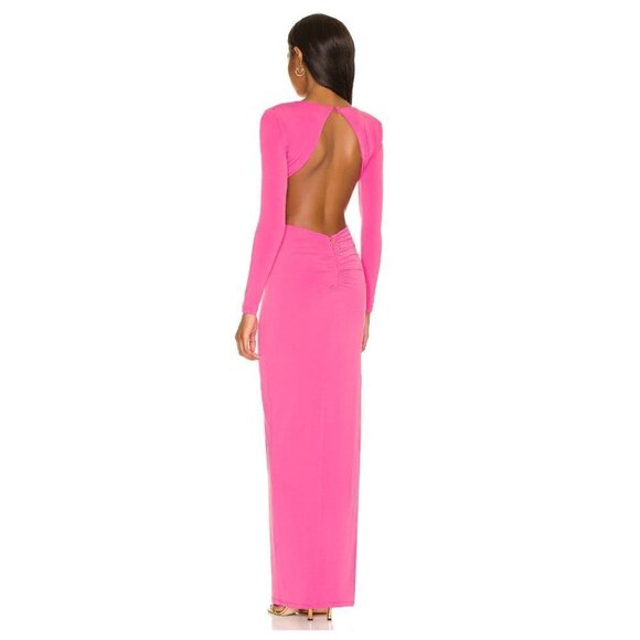 NOOKIE Jewel Gown in Neon Pink Size X-Large - Picture 15 of 15